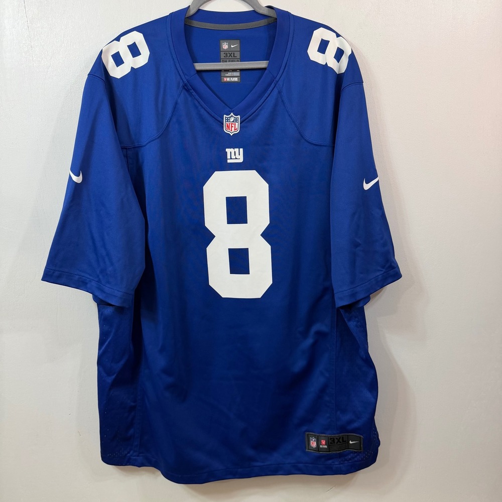Nike New York Giants Daniel Jones #8 NFL On Field Jersey Men's 3XL Blue